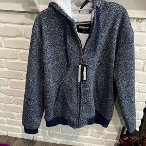 Men’s cozy grey jacket 💙
